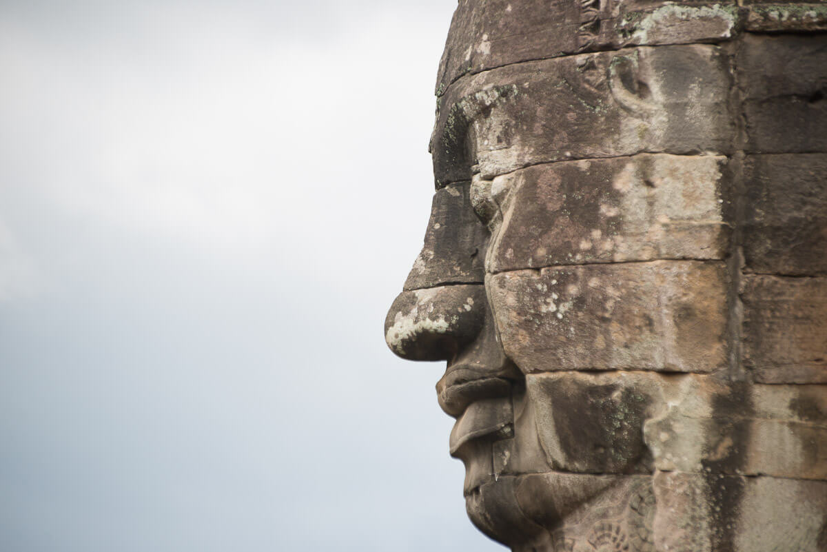 What to see in Cambodia Ankor Wat Face