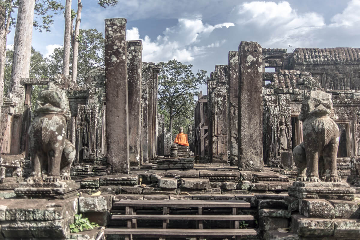 Religion in Cambodia Stone Monk Cambodia