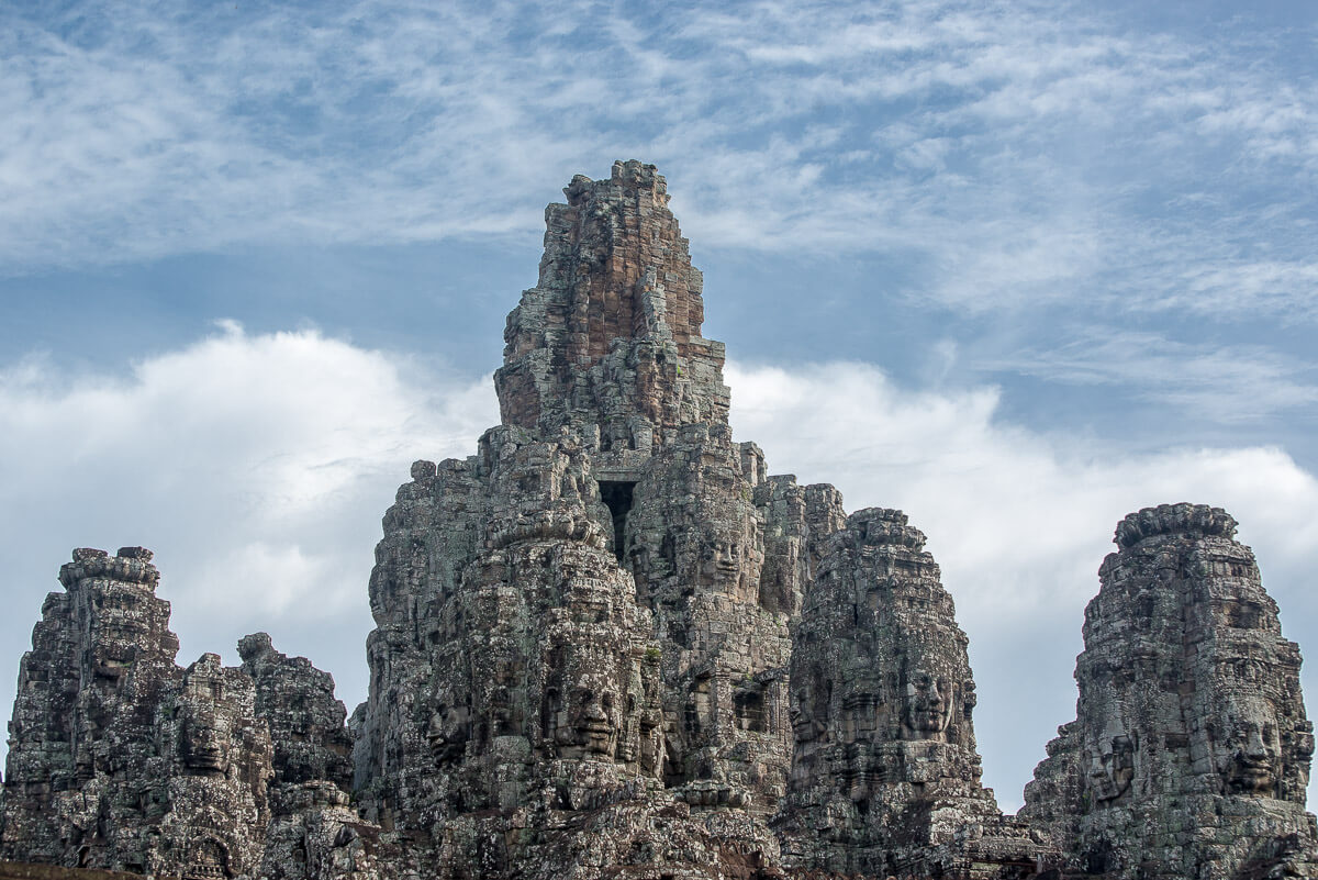 Cambodian Temple Temple Faces Cambodia