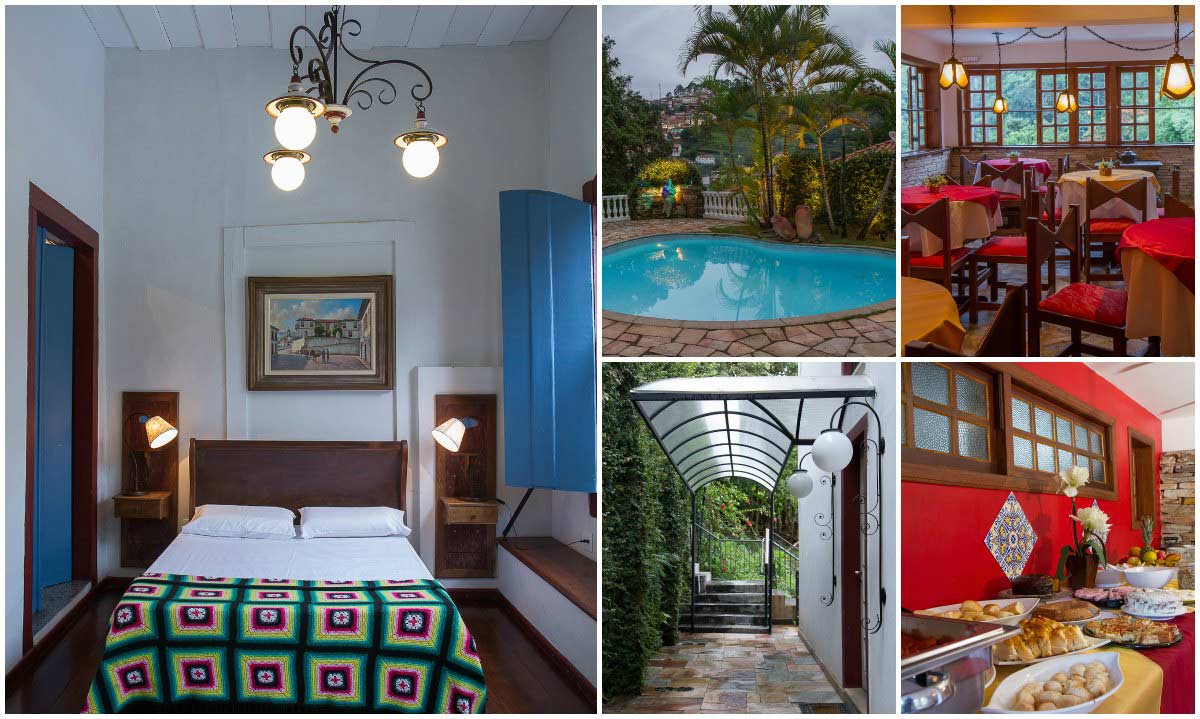 Hotel Arcadia Mineira em Ouro Preto para o ano-novo