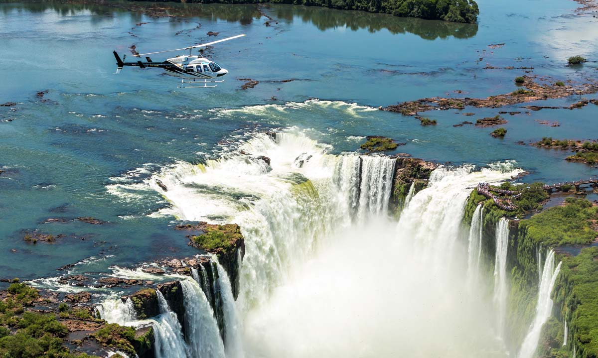 Cataratas do Iguaçu, em Foz do Iguaçu, PR