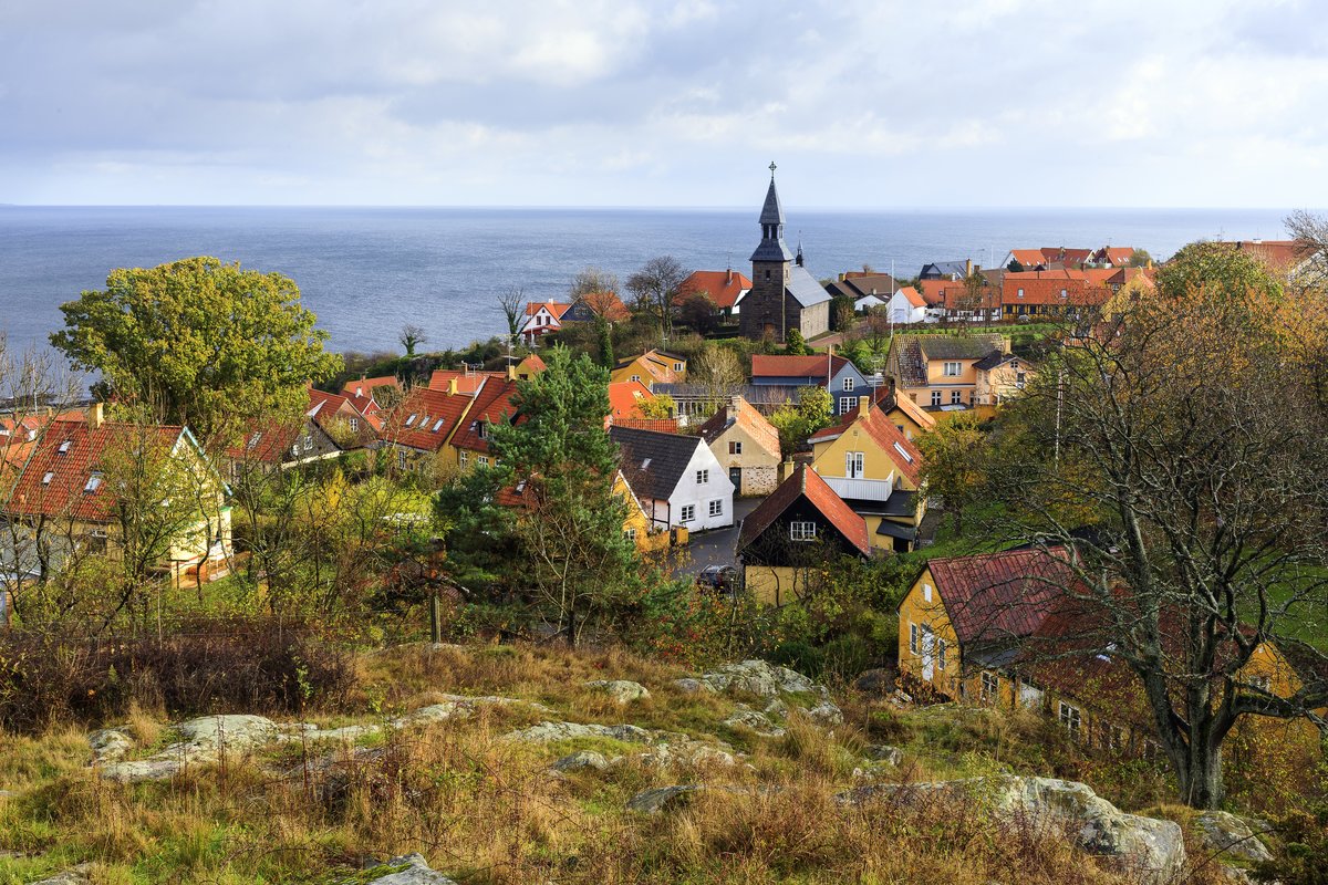 Kalastajakylä Gudhjem