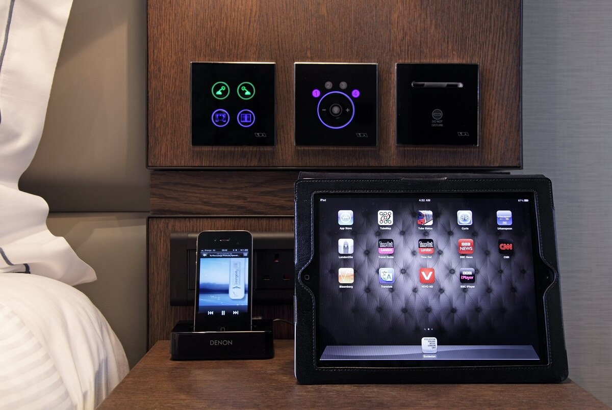 Technologie Chambre - Hôtel Eccleston Square - Londres