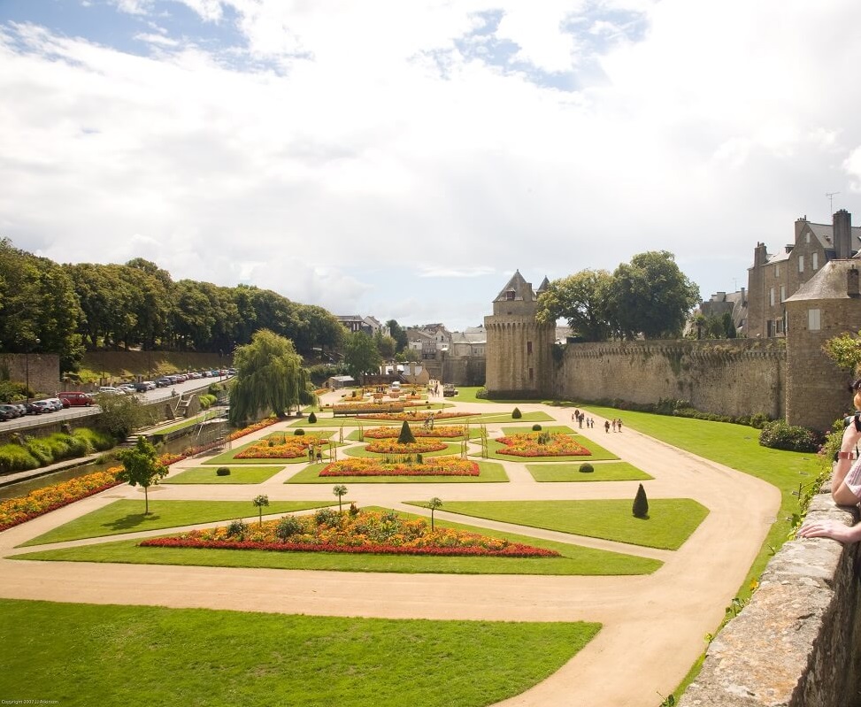Les Jardins des Remparts de Vannes