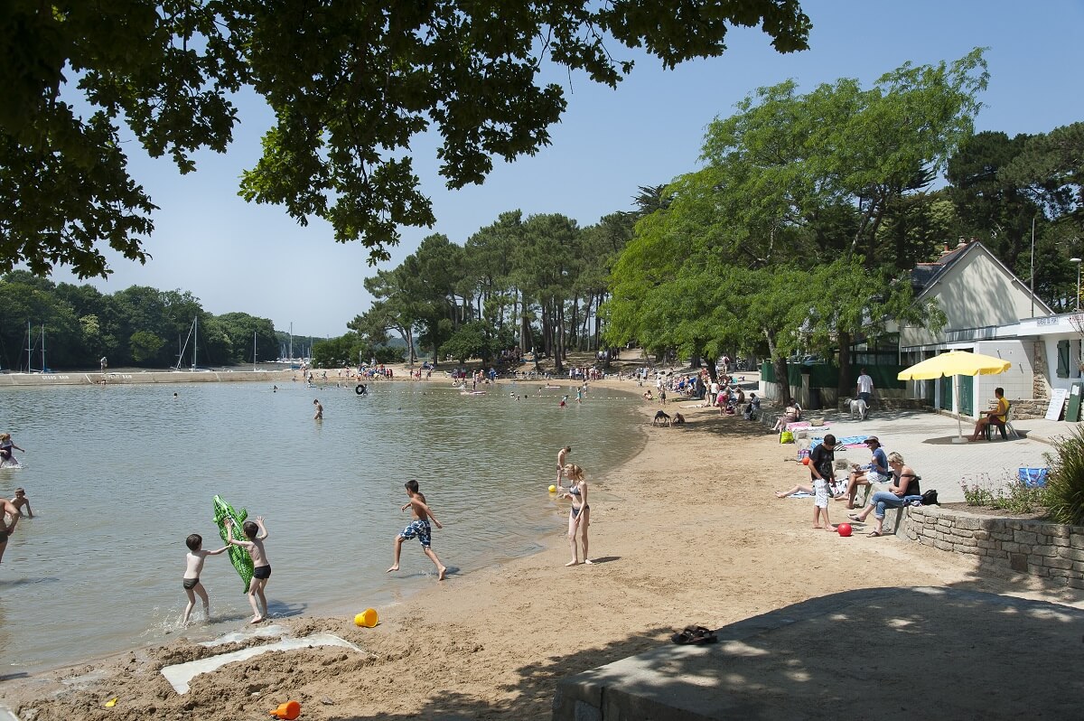 Plage de la presqu'île de Conleau - Vannes