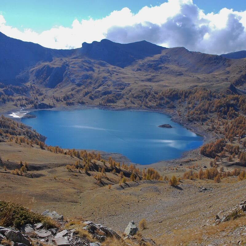 Le lac d'Allos Le Lac d'Allos - Alpes de Haute Provence - France