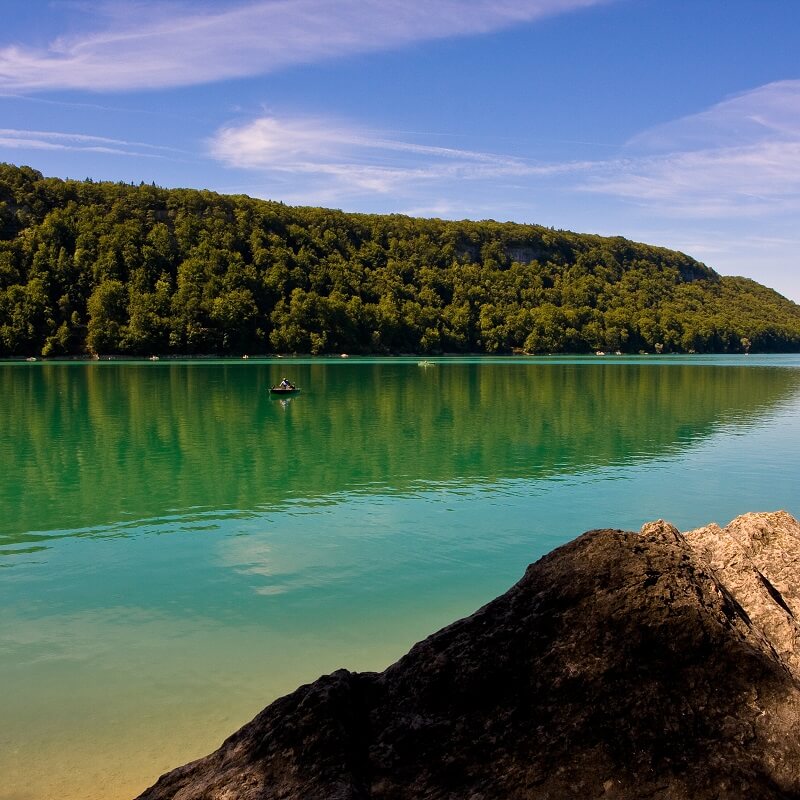Le lac de Chalain Le Lac de Chalain - Jura - France