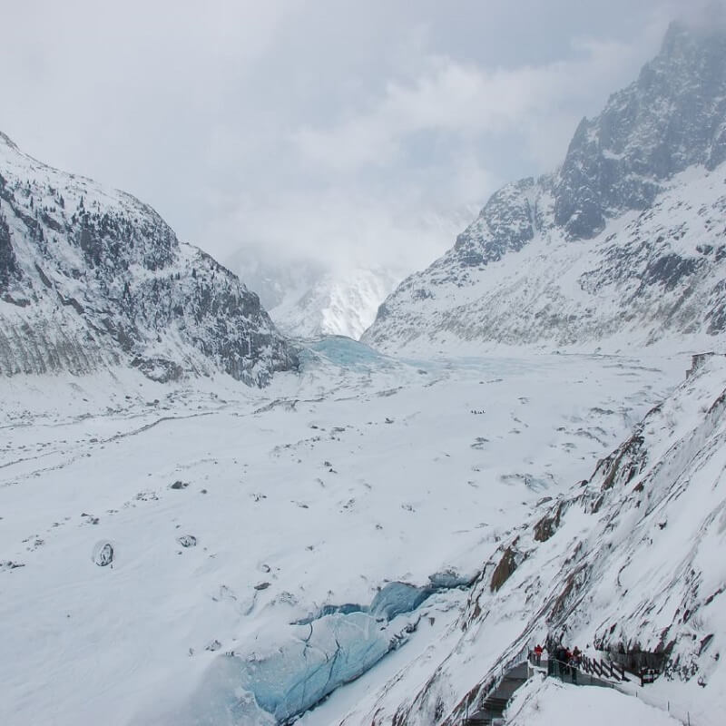 La mer de glace Mer de Glace - Chamonix - France