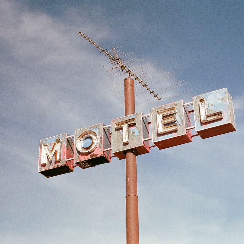 panneau motel