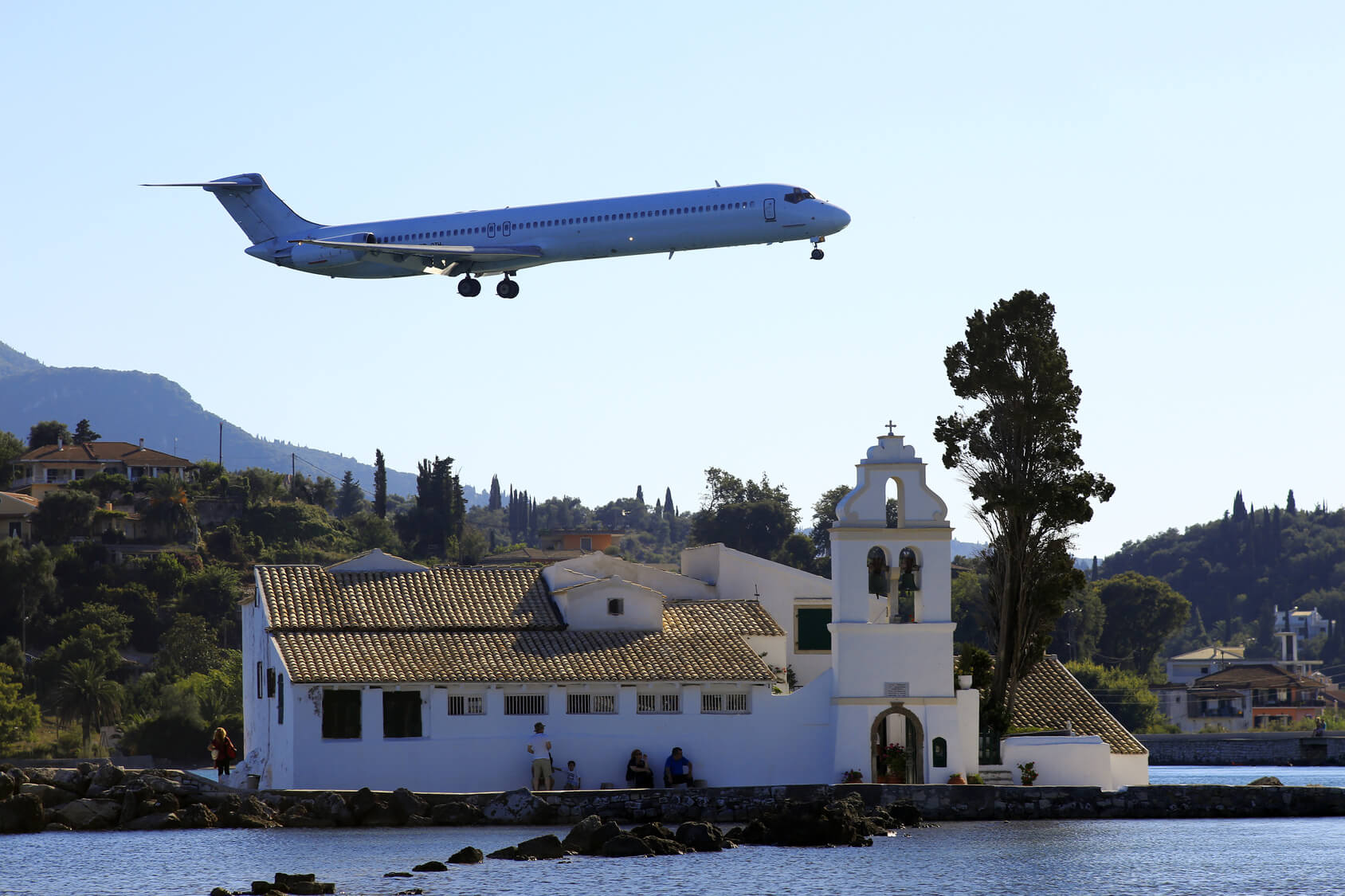 Anflug auf Korfu© CLHuetter πρακτικος οδηγος κερκυρα