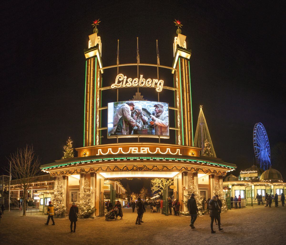 Weihnachtsmarkt in Göteburg Schweden