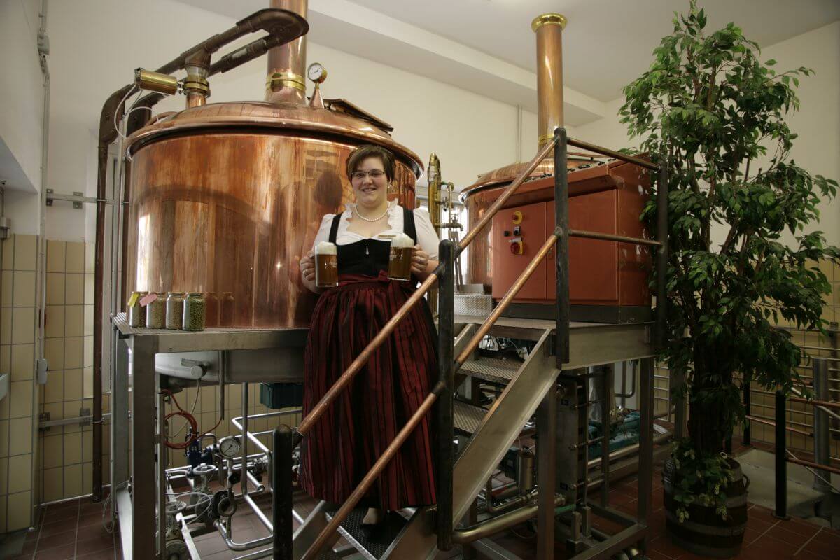 Hotel Akzent Brauerei Hirsch Brauereikessel
