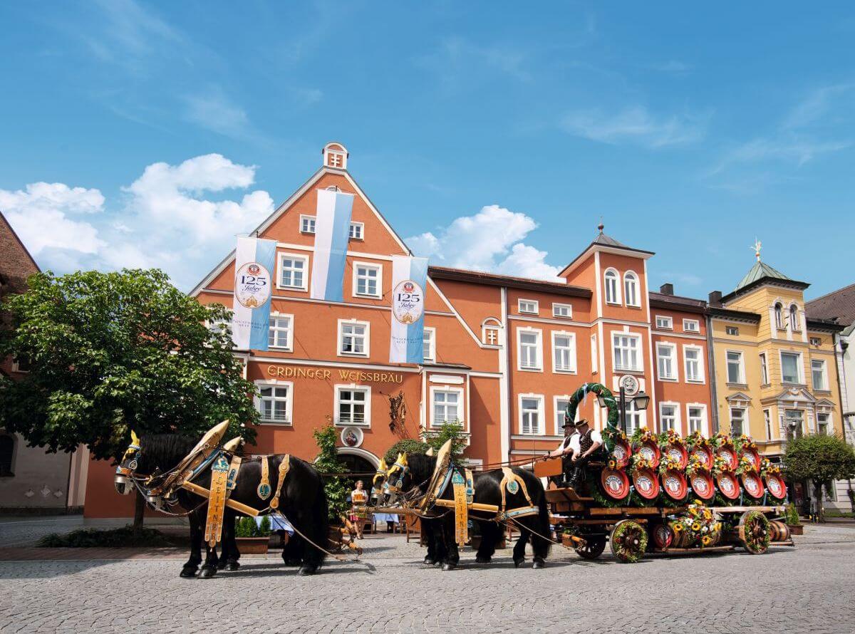 Stammhaus des Erdinger Weißbräu