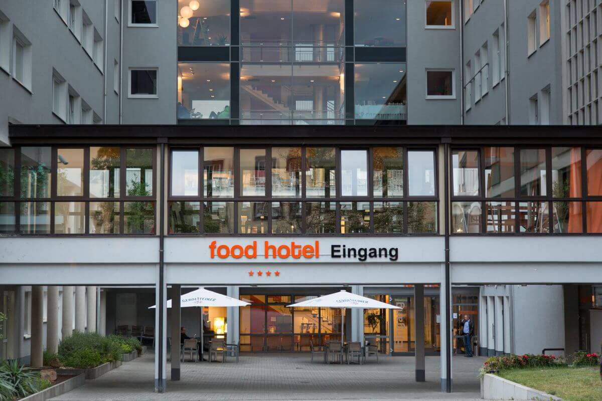 food hotel aussenansicht