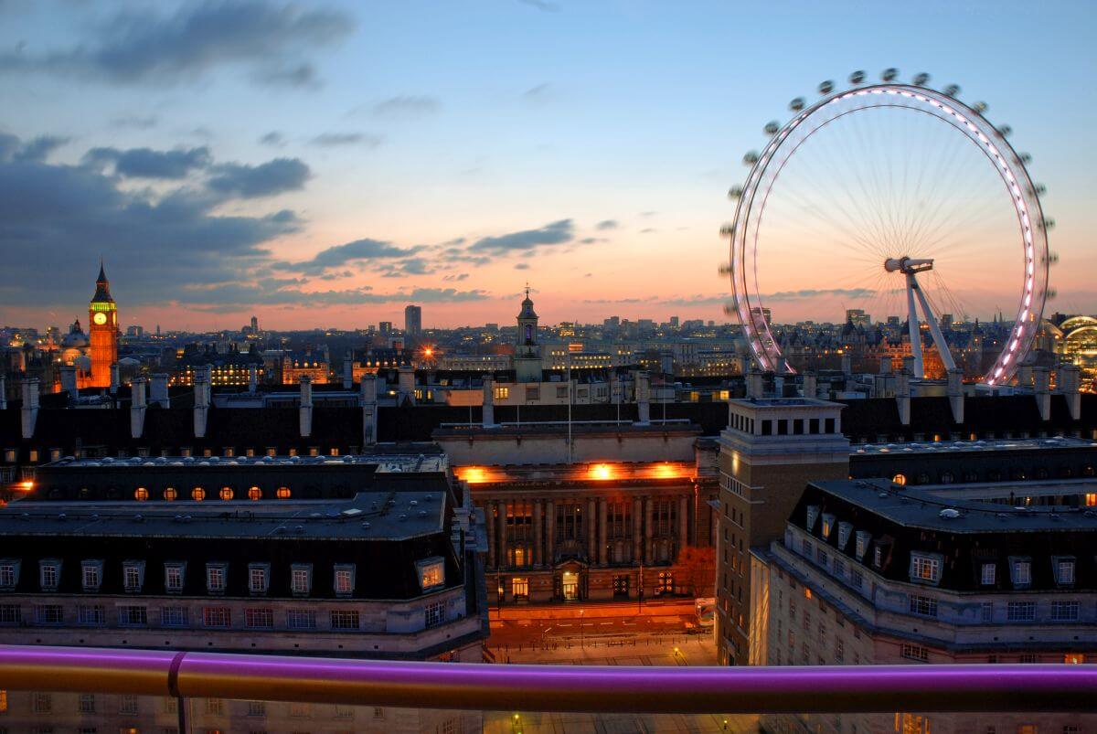 Big Ben und London Eye