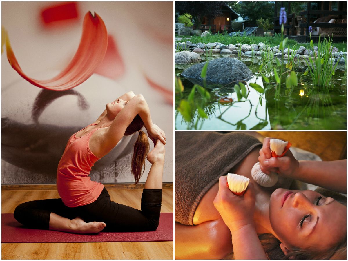 Yoga und Wellnessanwendungen im Hotel Seeschlösschen