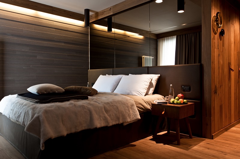 Una camera dell'Hotel Alexander - Livigno