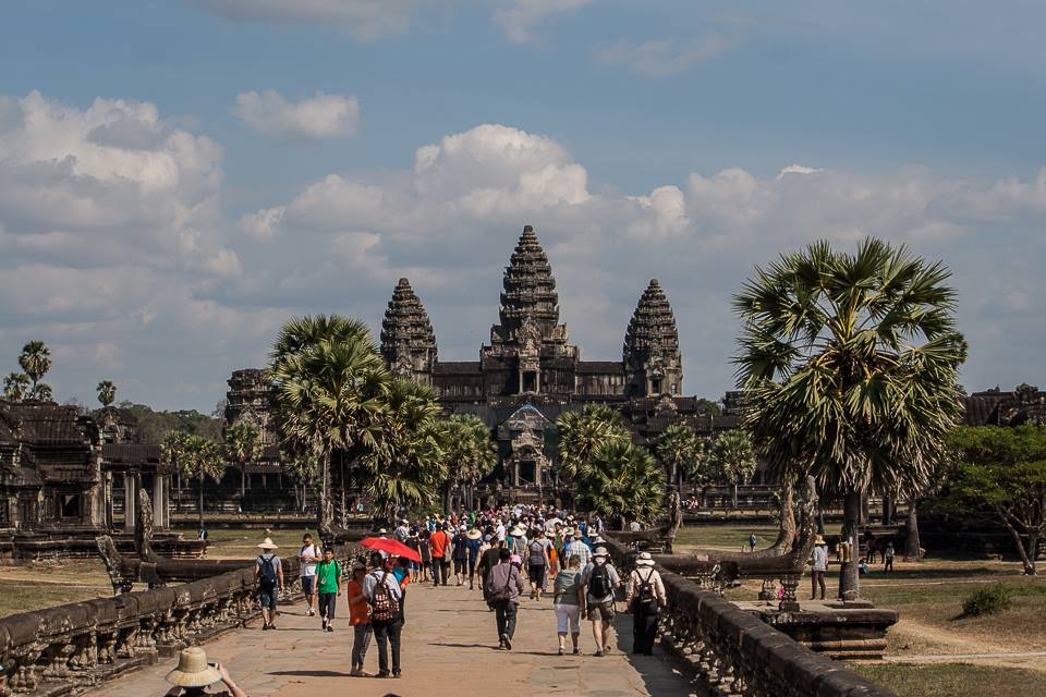 Il viale che porta ad Angkor Wat - Francesco Venturini © All rights reserved