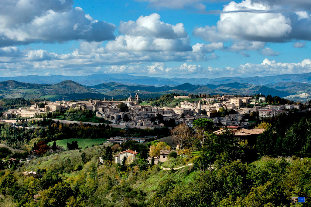 Veduta di Urbino. Foto Città di Urbino