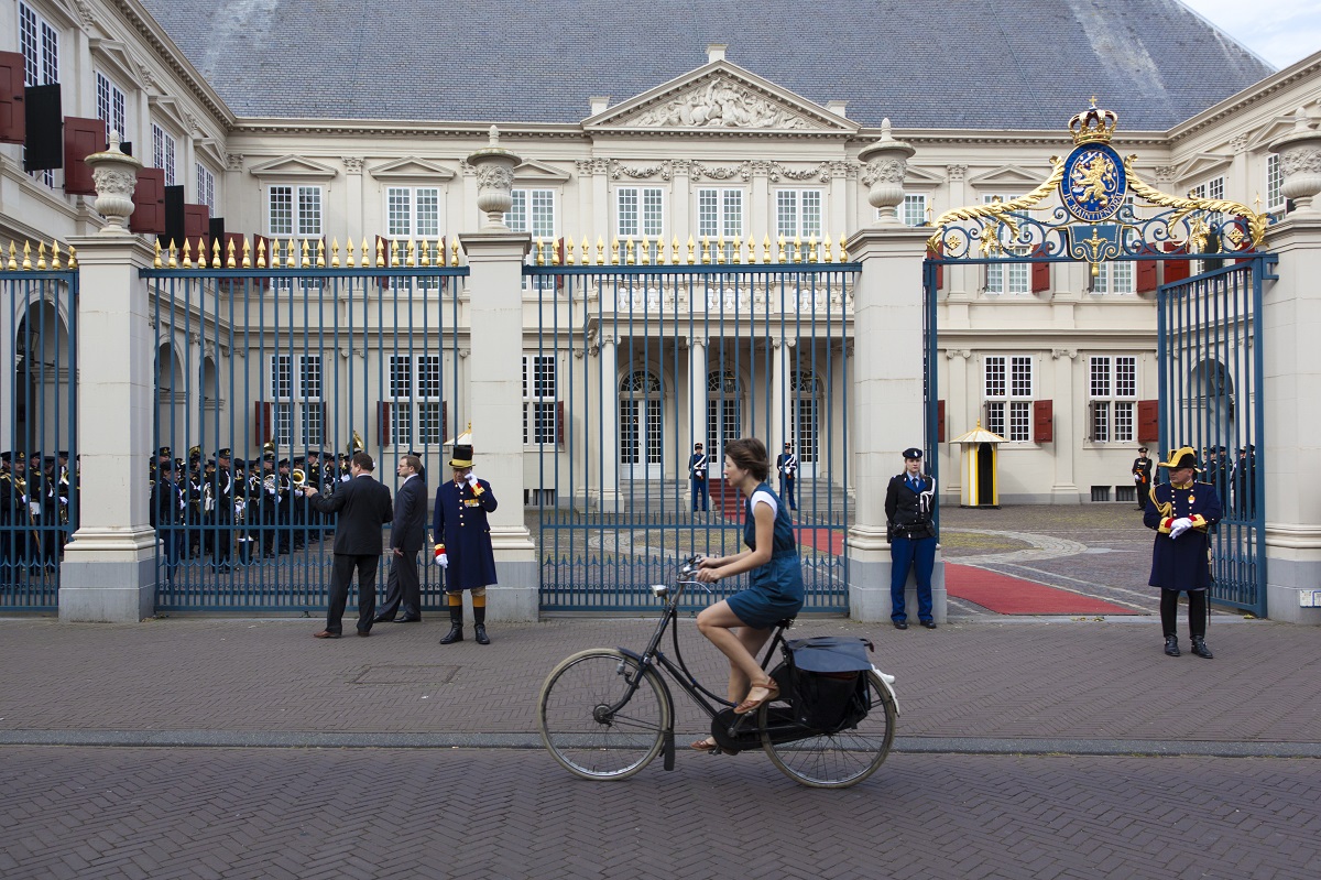 L’ingresso del Palazzo Noordeinde