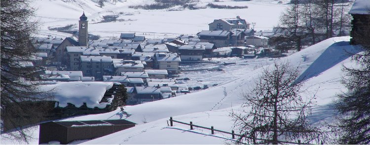 Livigno sotto la neve