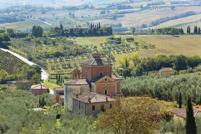Campagna intorno a Chianciano Terme