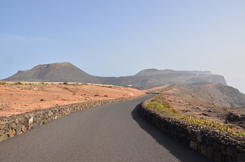 Tipico paesaggio di Lanzarote