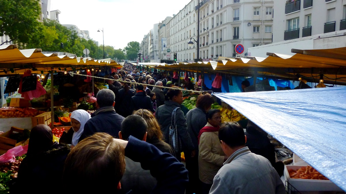 Il colorato Mercato di Belleville