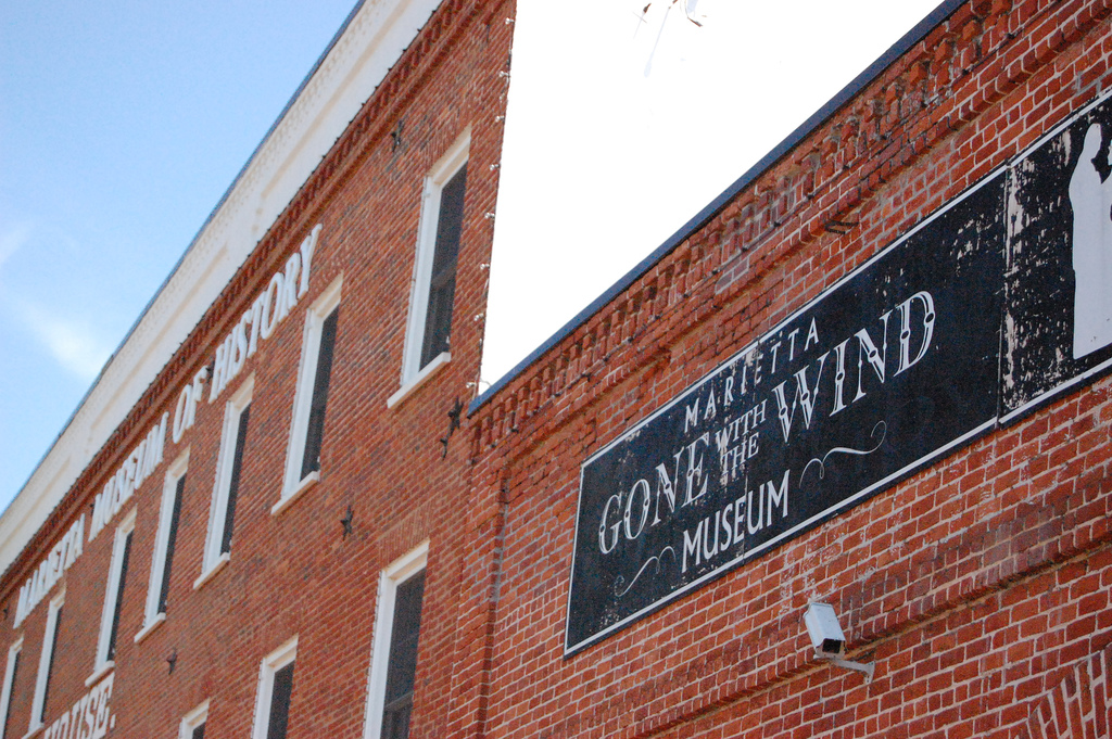 Gone with the Wind museum in Marietta GA Marietta is home to the Gone With the Wind museum