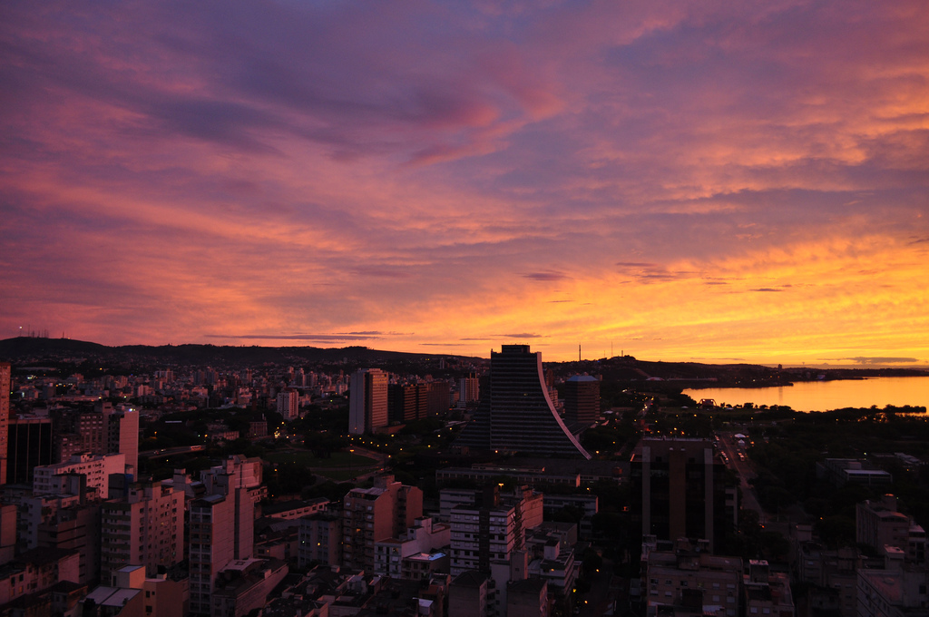 Sunset over Porto Alegre Guide to Porto Alegre