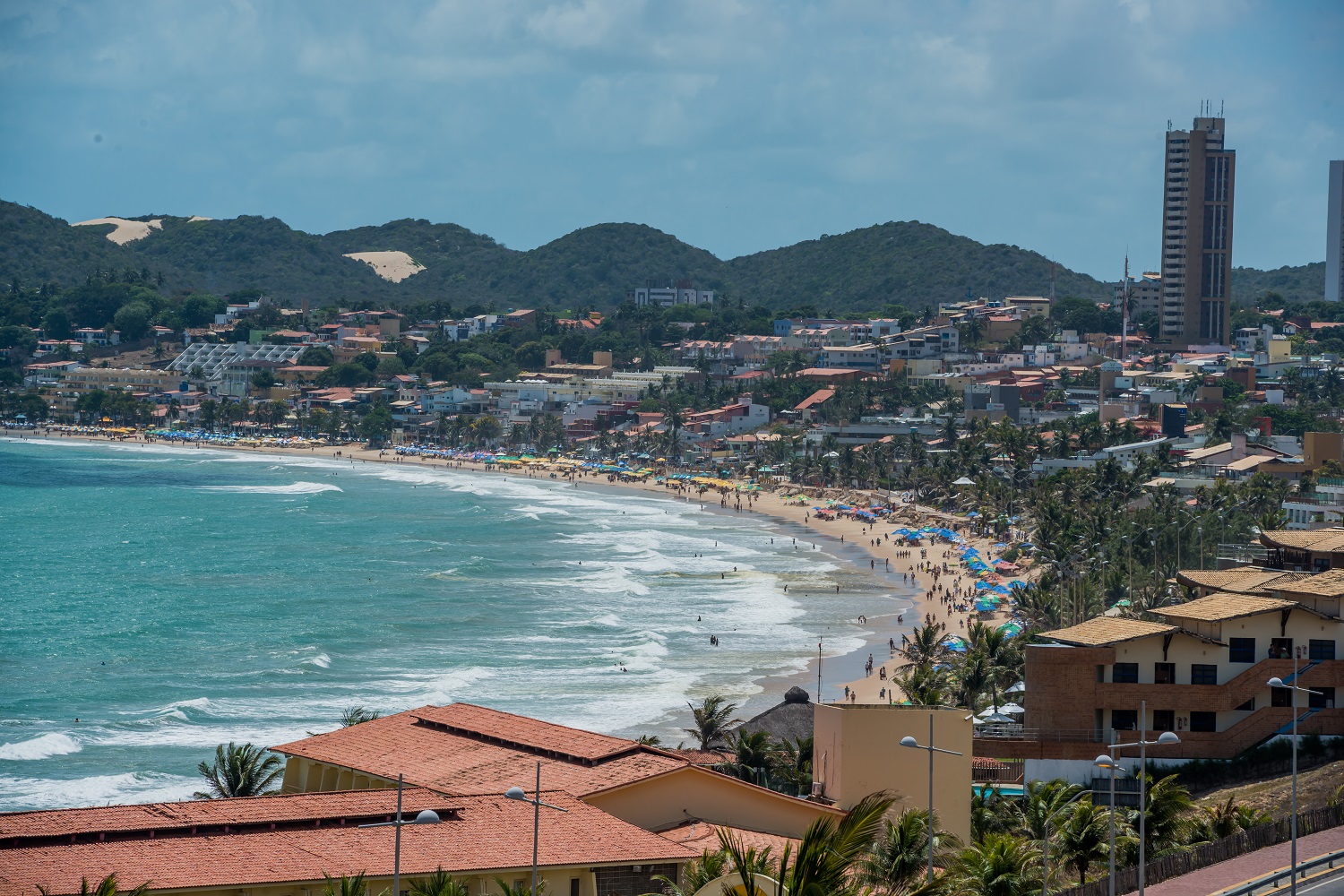 Praia Natal Beach in Natal, Brazil