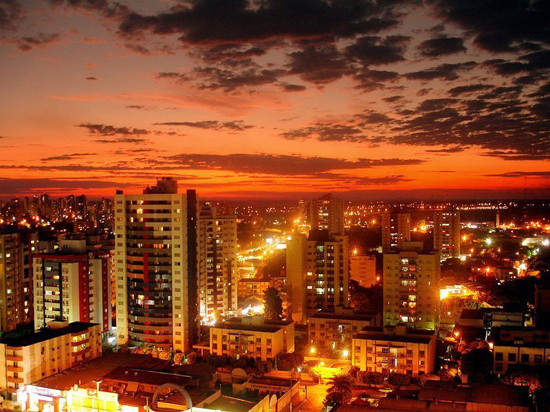 Night skyline of Ciuaba Guide to Ciuaba, Brazil