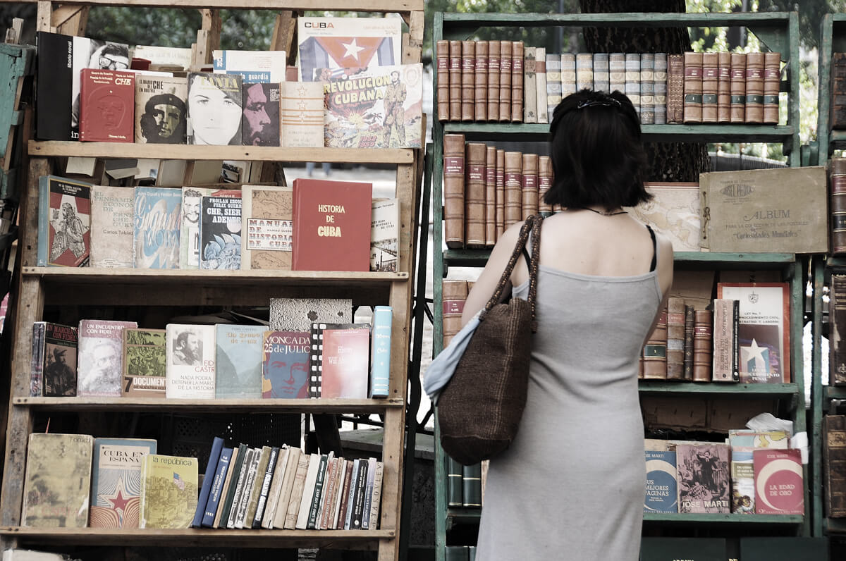 Book market Havana