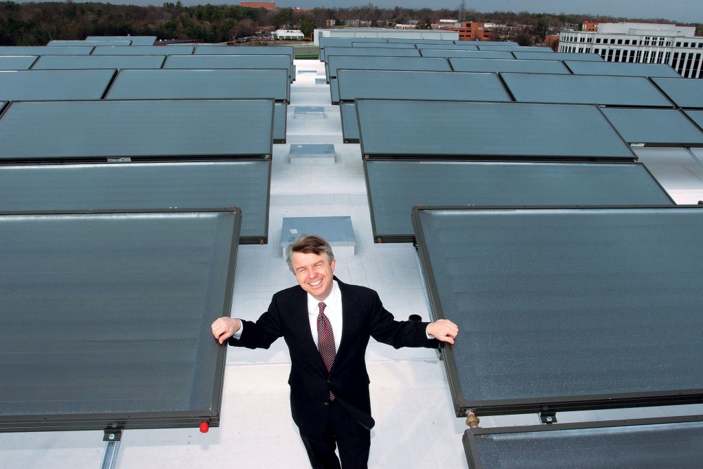 The Proximity Hotel Solar panels
