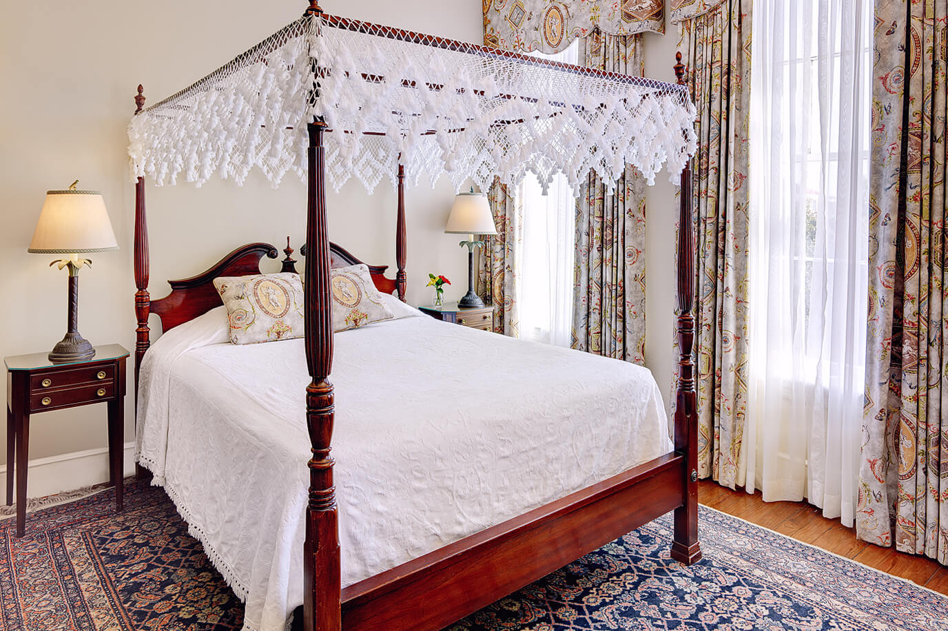 Sleep under a lace canopy Historic Charleston hotels