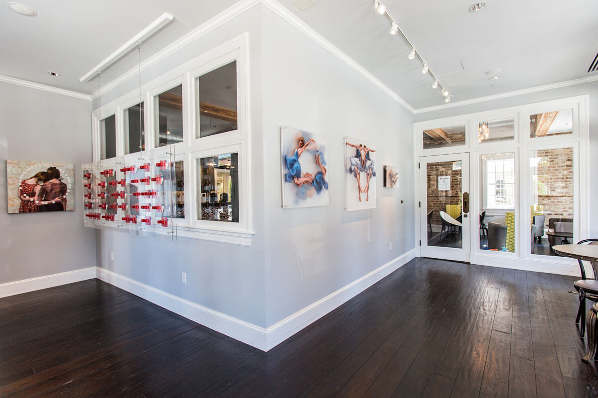 Stay at an art gallery Art hotels Charleston.