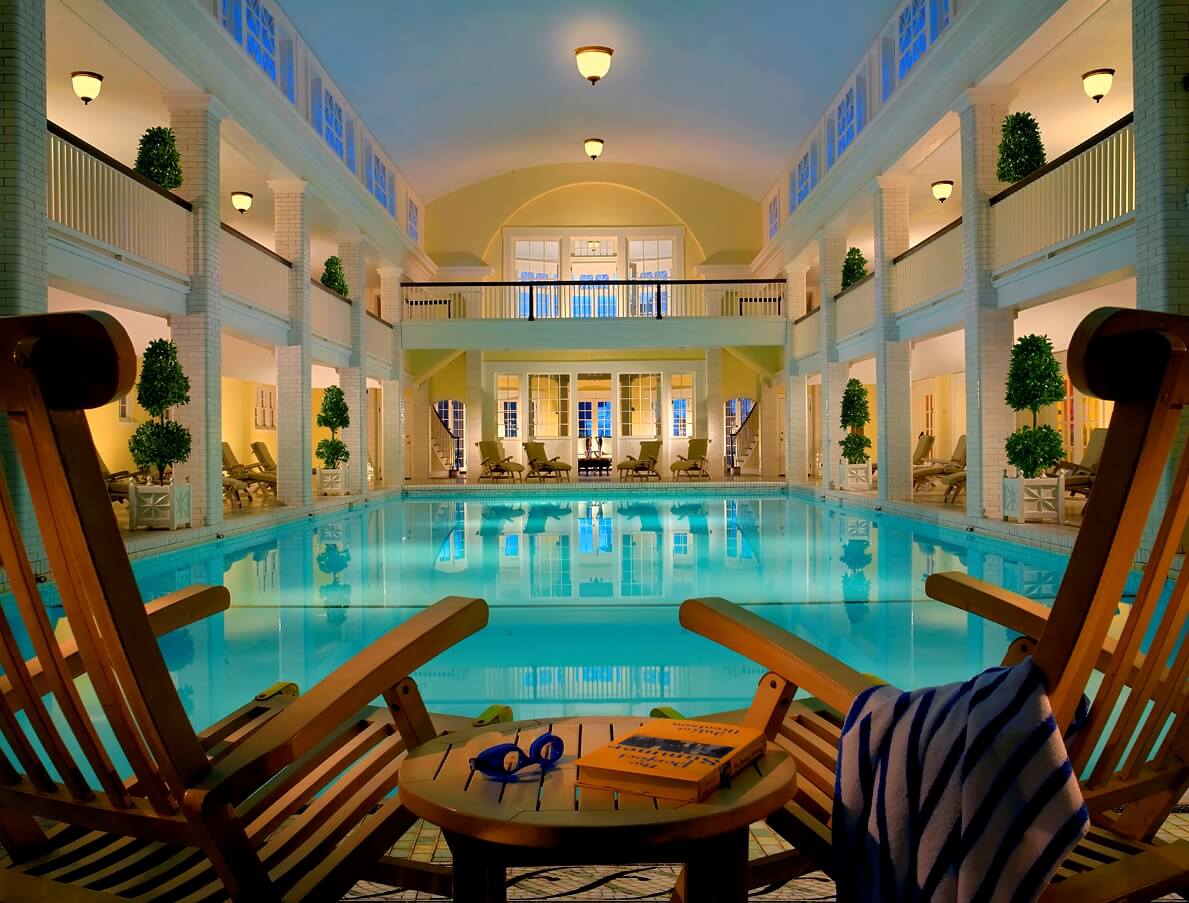 Where the Bedford Springs elite would come for a swim Bedford Springs historic hotels