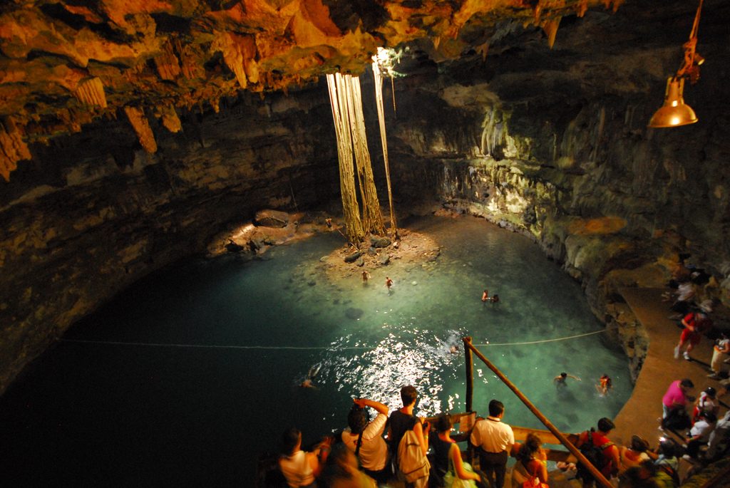 Dive Right into this Cenote in Cancun 