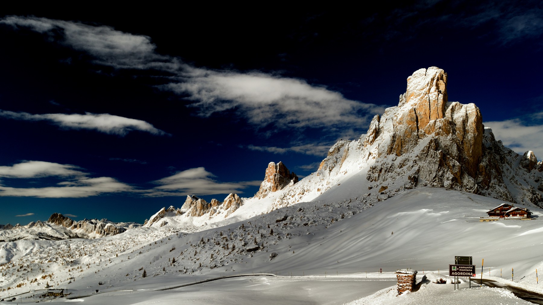 Alpi, Dolomiti, Passo Giau, Ra Gusela, La Gusella