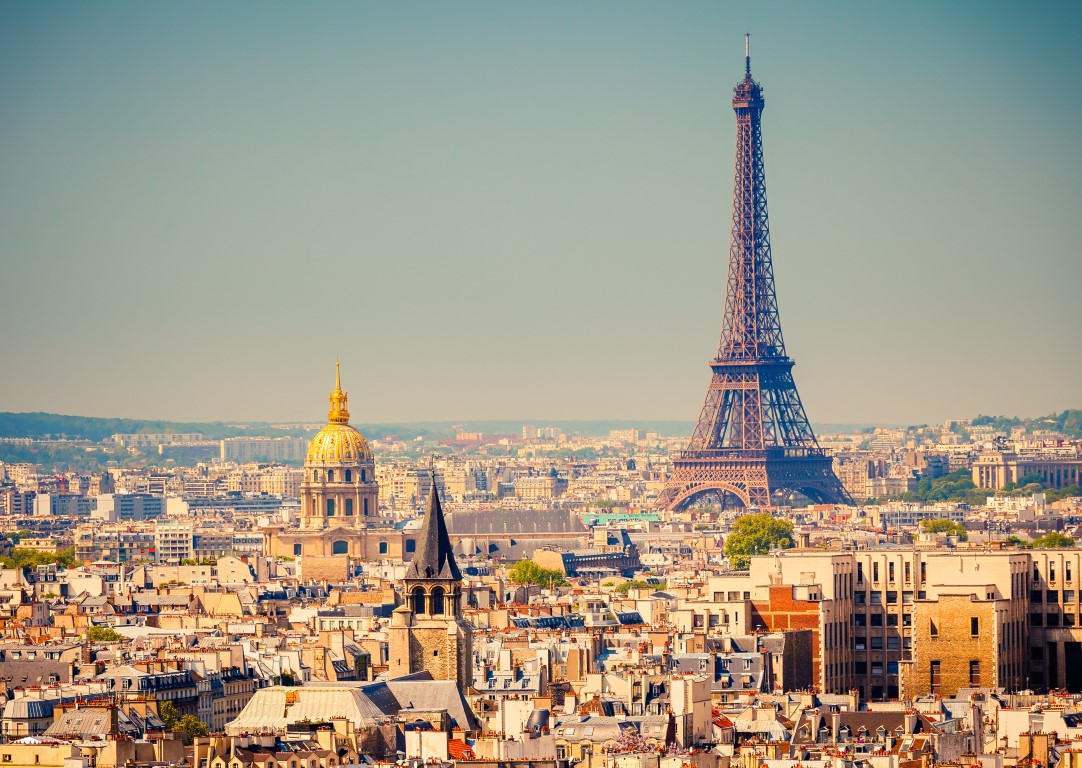 vuelta al mundo en 80 días Vista general de la ciudad de París.