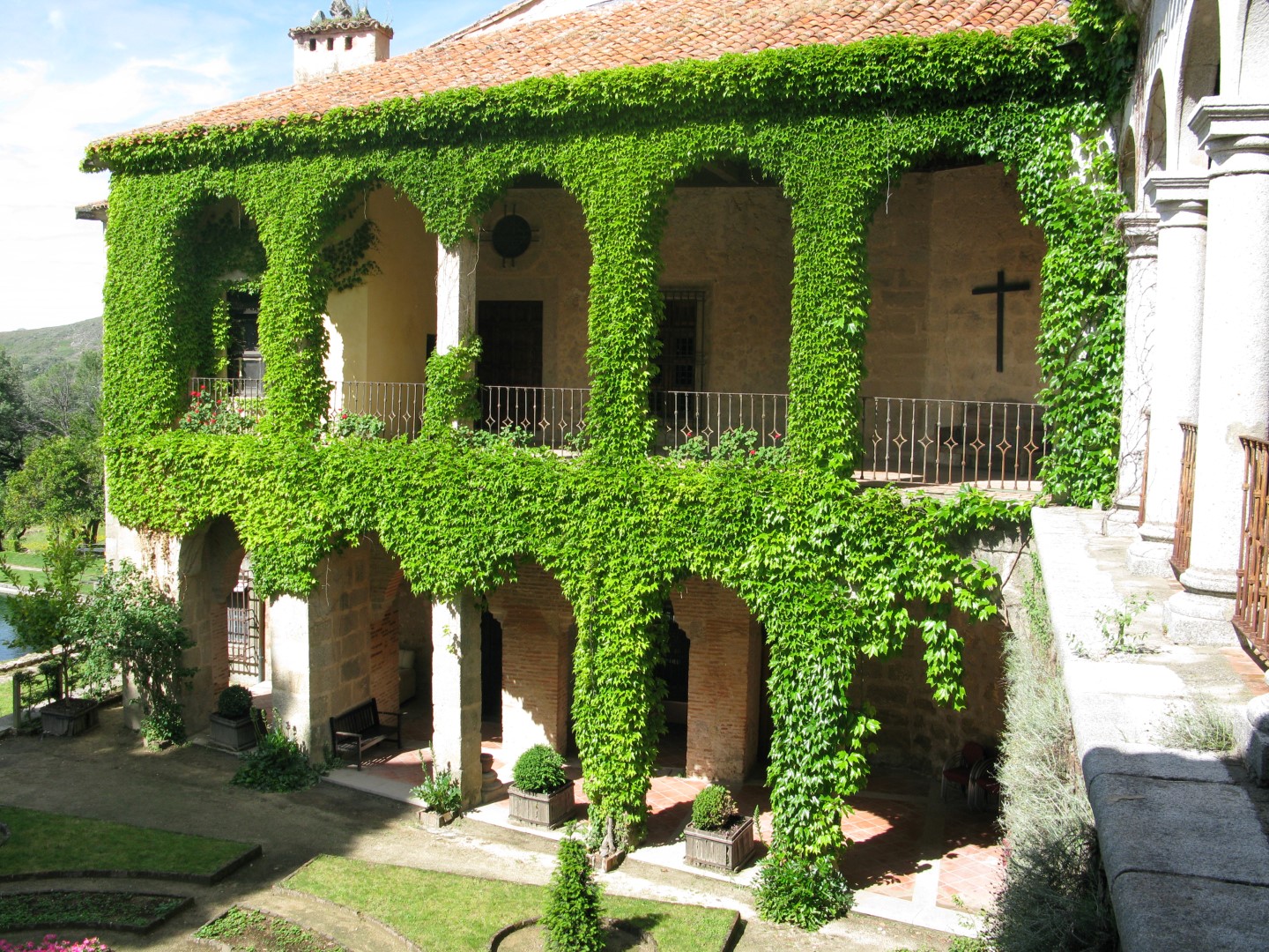 Monasterio Yuste. Lugar rodaje Carlos Rey Emperador. (C) Patrimonio Nacional
