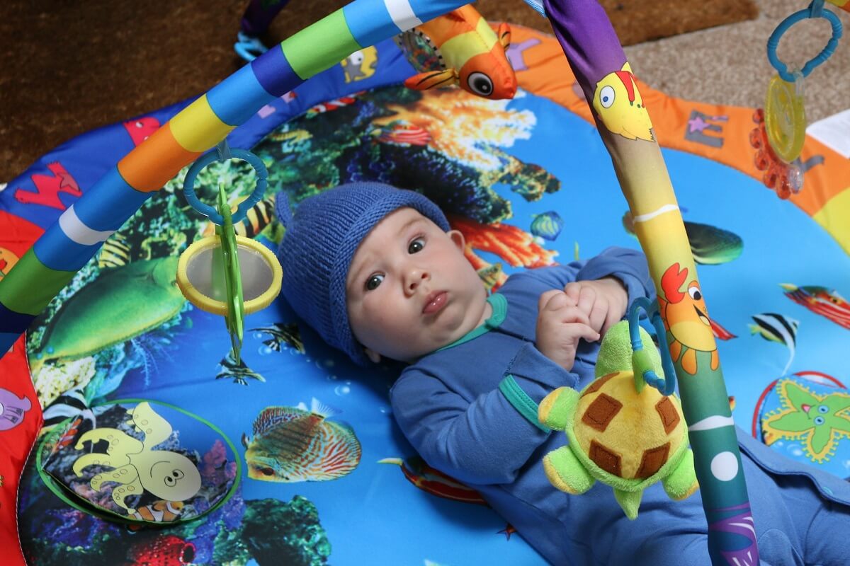 Family-friendly hotels - baby mat