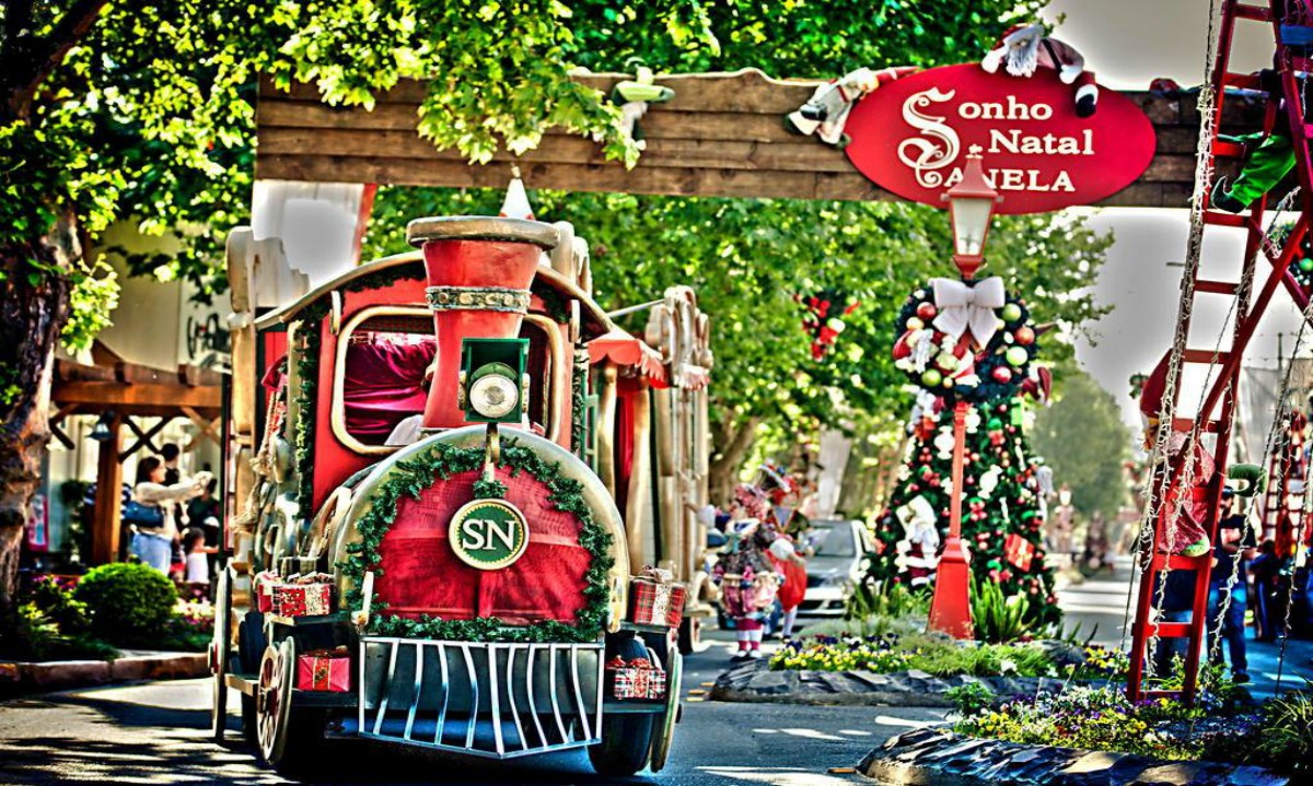 Desfile do Sonho de Natal em Canela. Foto: Sérgio Azevedo, divulgação