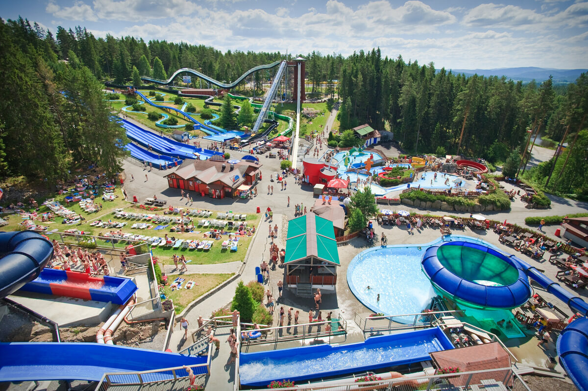Bø Sommarland Luftfoto