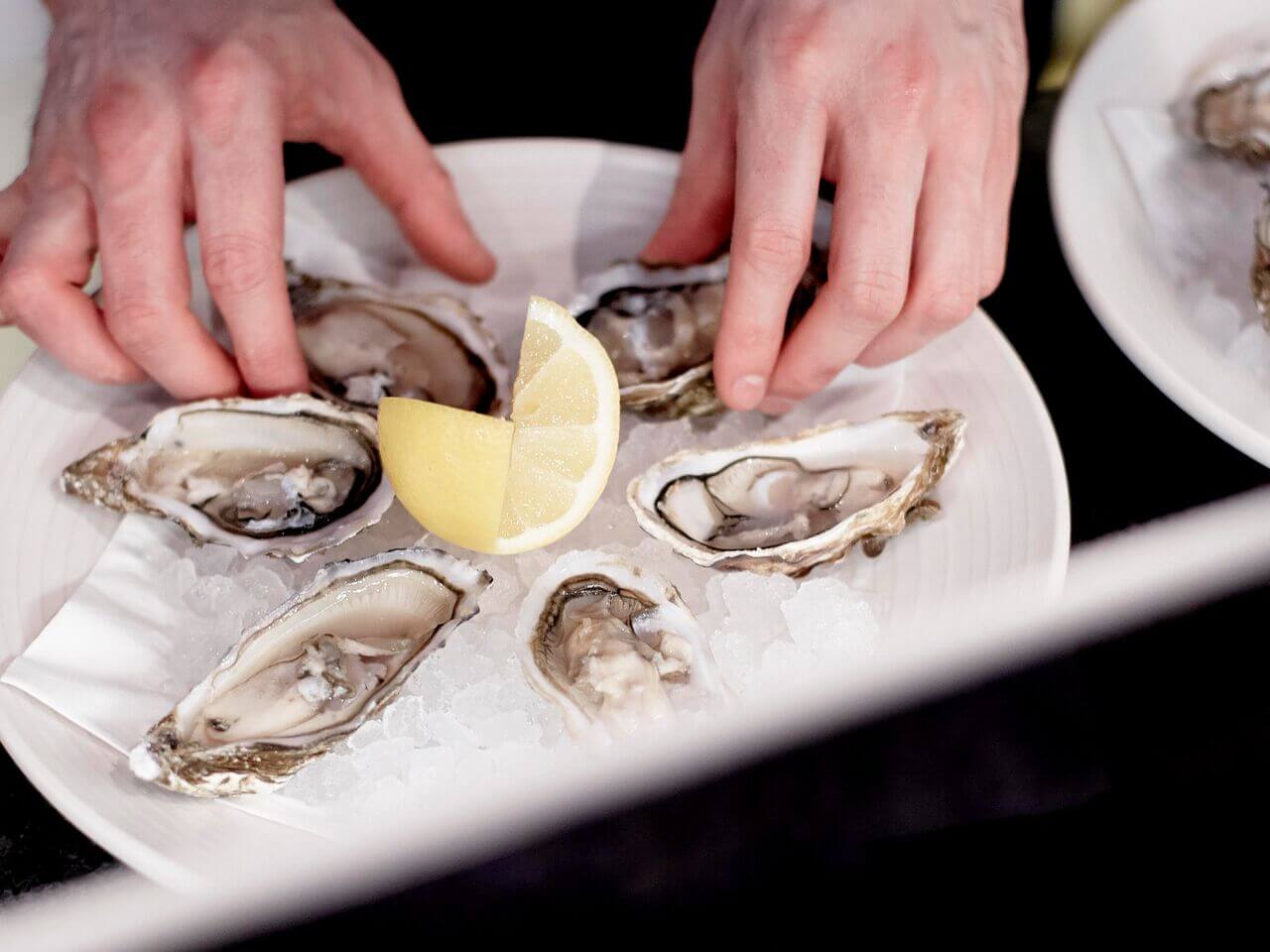 Østers hos Ruths Brasserie