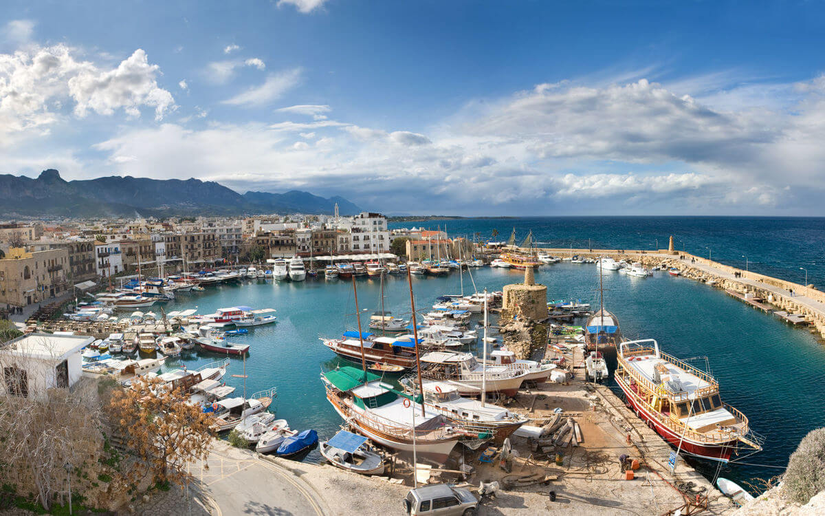 Cypern-kyrenia-havn