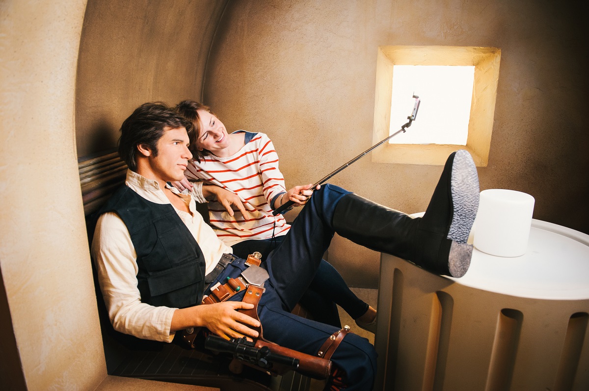 Star Wars at Madame Tussauds - In the cantina with Han Solo