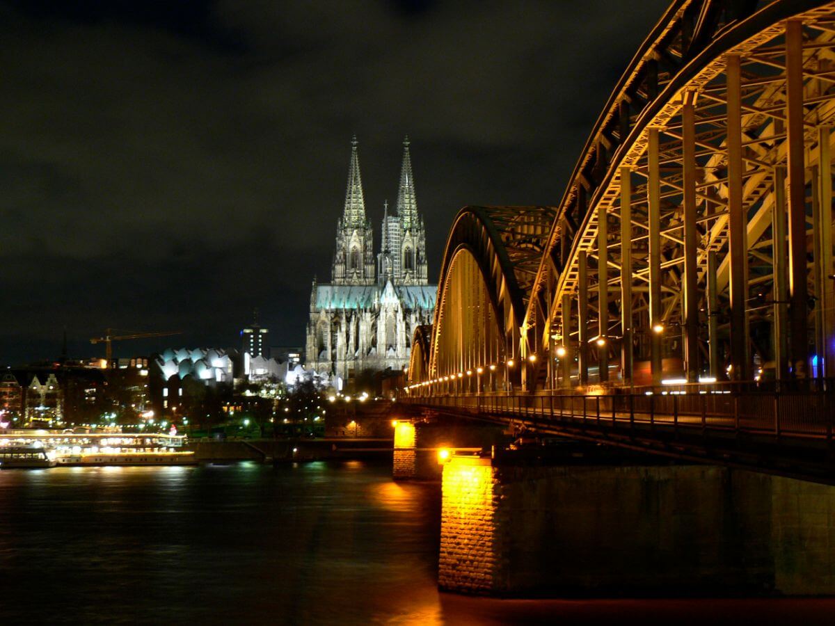Colonge Cathedral on the Rhine River, Germany
