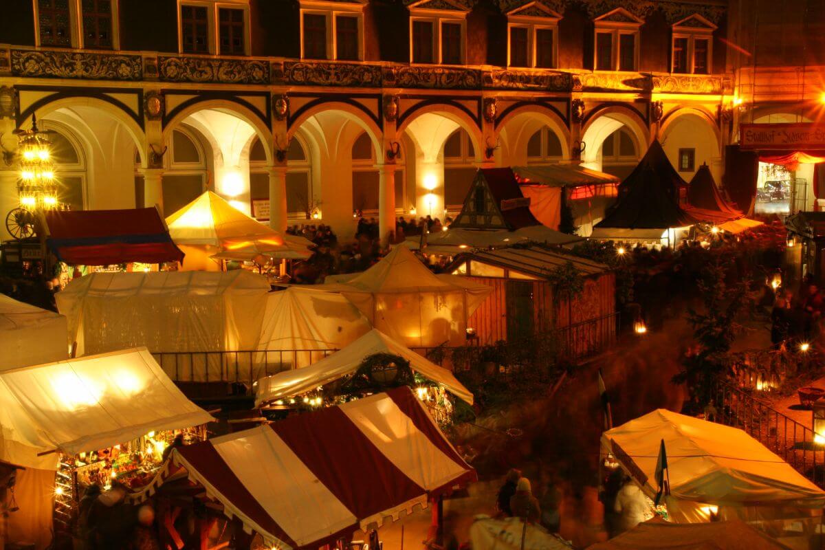 The beautiful Christmas markets in Dresden, Germany