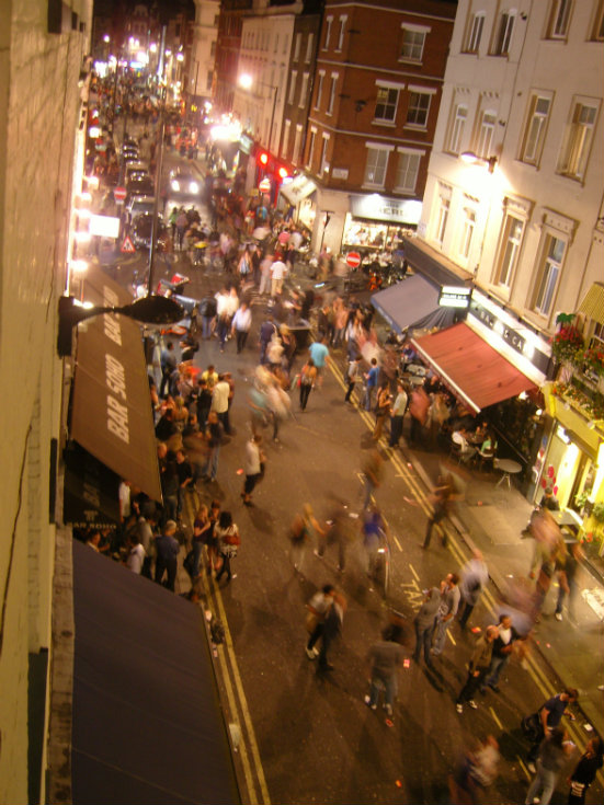 Oldd compton street nightlife